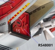 [사전 예약] RS480001 1/48 Russian Air Force Su-27 Intake Cover A for GWH