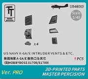 [사전 예약] US48013 1/48 A-6A Vents & Etc.