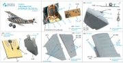 [사전 예약] QD48630 1/48 Fokker D.VII 3D-Printed & coloured Interior on decal paper (Eduard)
