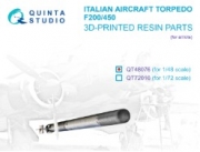 [사전 예약] QT48076 1/48 Italian WWII aircraft torpedo F200-450 (all kits)