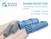 [사전 예약] QT72035 1/72 B-8V20A rocket pods, 2 pcs (for all kits)