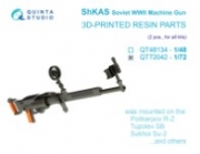 [사전 예약] QT72042 1/72 ShKAS Machine Gun (Soviet, WWII), 4 pcs (for all kits)