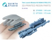 [사전 예약] QT48085 1/48 9S846 Strelets, twin launch module kit (for all kits)