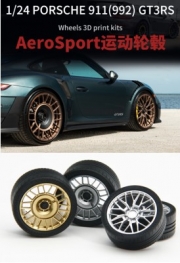 [사전 예약] MX05-087 1/24 AN20 AeroSport wheels FOR 911 gt3 rs for Tamiya