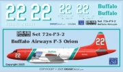 [사전 예약] 72-P3-02 1/72 Buffalo Airways P-3 Orion