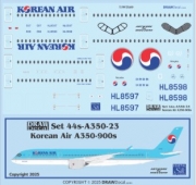 [사전 예약] 44-A350-23 1/144 Korean Air A350-900s