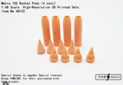 [사전 예약] Fa48132 1/48 Matra 155 Rocket Pods（4 sets）