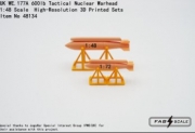 [사전 예약] Fa48134 1/48 UK WE.177A 600lb Tactical Nuclear Warhead（2 sets）