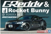 [사전 예약] AOS20104 1/24 ZN6 Toyota 86 '12 GReddy & Rocket Bunny Volk Racing Ver. (Toyota)