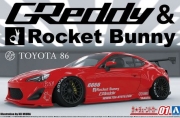 [사전 예약] AOS20087 1/24 ZN6 Toyota 86 '12 GReddy & ROCKET BUNNY Enkei Ver. (Toyota)