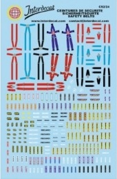 [사전 예약] INTCS2-24 1/24 Scale seat belts