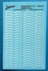 [사전 예약] INTPN6/18 1/18 scale off-road tire markings