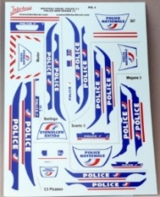 [사전 예약] INTPOL4 1/43 Police 2010: M&eacute;gane, 307, Scenic, Master, Berlingo and Master