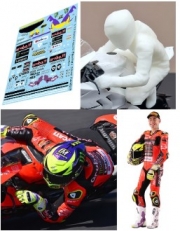 [사전 예약] TBM29 1/12 Figure With Decals for Ducati Panigale V4R SBK 2025 Rider Bautista