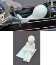 [사전 예약] TBM7 1/24 Driver Figure Pilot and Decals for Lotus 97T 1985