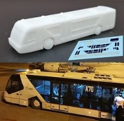 [사전 예약] TBM16 1/144 Airport Bus Airport ground vehicles Diorama series