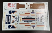[사전 예약] BEL016 1/24 MG METRO 6R4 1986 MCRAE JIMMY RAC Belkits ONLY DECAL