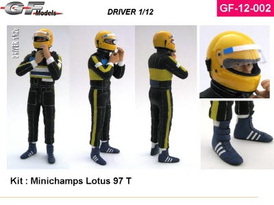 GF-12-002 1/12 Driver 80s Lotus Senna