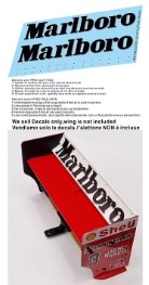 [사전 예약] TBD1097 1/8 Rear wing Decals Alettone per Ferrari F1-2000 Decal TBD1097