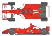 [사전 예약] SHK-D419 1/20 Ferrari F2001 for Tamiya (Tobacco included)