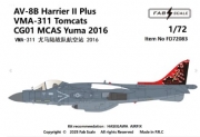 [사전 예약] FD72083 1/72  AV-8B+ VMA-311 2016