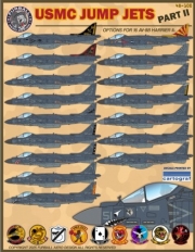 [사전 예약] FUR48-100 1/48 AV-8B USMC Jump Jets PART 2