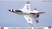 [사전 예약] HSG02495 1/72 F-16C (Block 52) Fighting Falcon Thunderbirds
