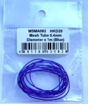 [사전 예약] MSMA082 Mesh Tube 0.4mm diameter x 1m (Blue)