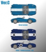 [사전 예약-매우 소량 가능합니다] K503 1/12 Cobra 427 Ver.C 1960&rsquo;s COBRA Caravan #98 Street version