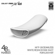 [사전 예약] FG48023 1/48 IAF F-16I SEAMLESS WHITE RESIN INTAKE DUCT FOR G.W.H KIT
