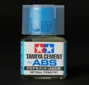 [사전 예약] 87137 Tamiya ABS Cement 40ml 타미야 접착제 w/안전보호캡