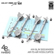 [사전 예약] FW48042 1/48 AIM-9L/M SIDEWINDER AIR-TO-AIR MISSILE(4PCS)