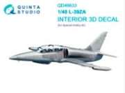 [사전 예약] QD48633 1/48 L-39ZA 3D-Printed & coloured Interior on decal paper (Special Hobby)