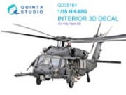 [사전 예약] QD35164 1/35 HH-60G Pave Hawk 3D-Printed & coloured Interior on decal paper (Kitty Hawk)