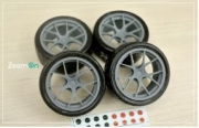 [사전 예약] ZR156 1/24 16'' BBS RI-A rim set