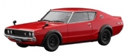 [사전 예약-4월] HSG20818 1/24 Nissan Skyline 2000GT-R (KPGC110) Red Color (Kenmeri)