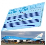 [사전 예약] TBD1133 1/144 Decals for Boeing 747-400 Royal Dutch KLM