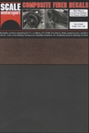 [사전 예약] SM1443 1/43~1/48 Carbon Fiber Bronze Metallic / Pewter Metallic SKU #1443