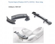 [사전 예약] FSM-17-C 1/24 Wing set for 1/24 scale models: Rear wing for Toyota GR Supra