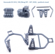 [사전 예약] FSM-P010 1/12 Detail for 1/9 scale models: Kawasaki Ninja ZX-10R / ZX-10RR - paddock stand