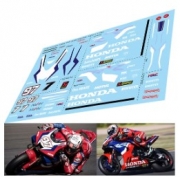 [사전 예약] TBD1100 1/9 Decals for Honda CBR 1000 RR-R Team HRC SBK 2023 Lecuona Vierge TBD1100