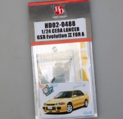 [사전 예약] HD02-0488 1/24 CE9A Lancer GSR Evolution Ⅲ For A（PE+Resin+Masking Seal）