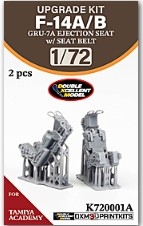 [사전 예약] DXM-K720001A 1/72 F-14A/B GRU-7A Ejection seat w/Seatbelts(Tamiya/Academy)
