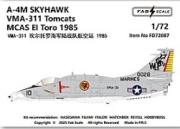 [사전 예약] FD72087 1/72 A-4M VMA-311 Tomcats
