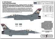 [사전 예약] FD72099 1/72 F-16CM Blk 42 Oklahoma ANG (Part 1)（Photo-etched Parts Included）