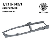 [사전 예약] 32004 1/32 F-16D/I Canopy Frame two seat F-16 (Recommended Kit : Academy)