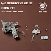 [사전 예약] 4831 1/48 Hurricane Mk.IIc Cockpit (Recommended Kit : ARMA Hobby)