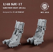 [사전 예약] 4818 1/48 SJU-17 NACES Ejection Seats for F-14D (2pcs)