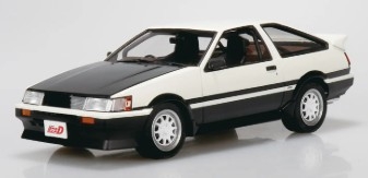 [사전 예약-7월] AOS20268 1/24 Wataru Akiyama AE86 Levin [COMICS Vol.25 Ver.]