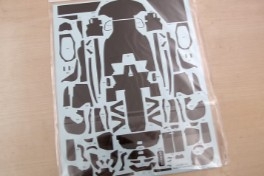 [사전 예약] CS144 1/24 GMA T.50 Full Carbon decal set Designed for Tamiya 1/24 kit.